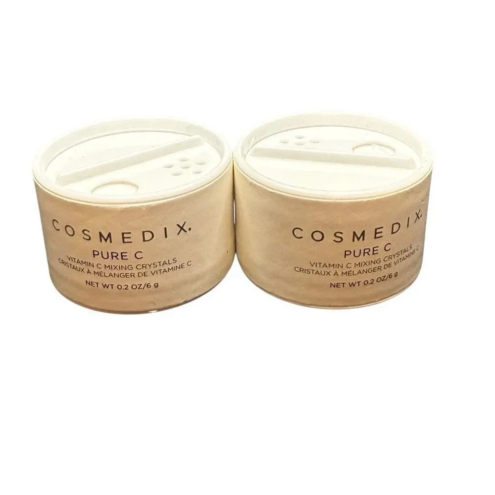 New set of 2 COSMEDIX Pure C Vitamin C Mixing Crystals product